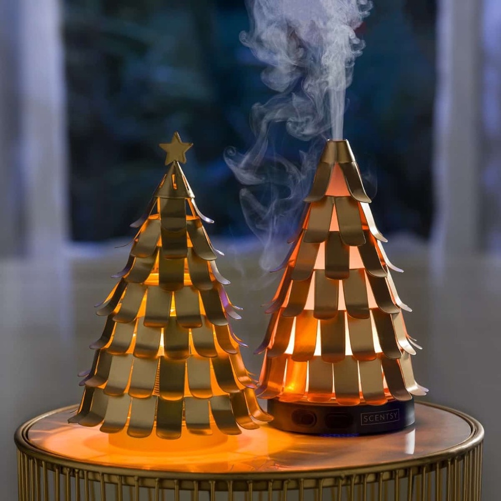 NIB Scentsy Tree Tops Glisten Warmer